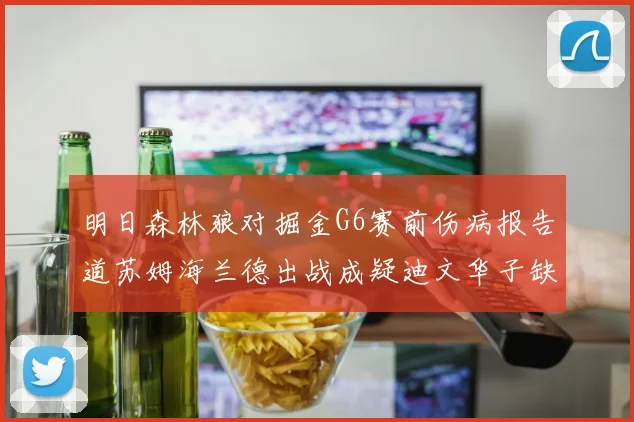明日森林狼对掘金G6赛前伤病报告道苏姆海兰德出战成疑迪文华子缺阵